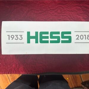 Hess Green and White 2018 Truck